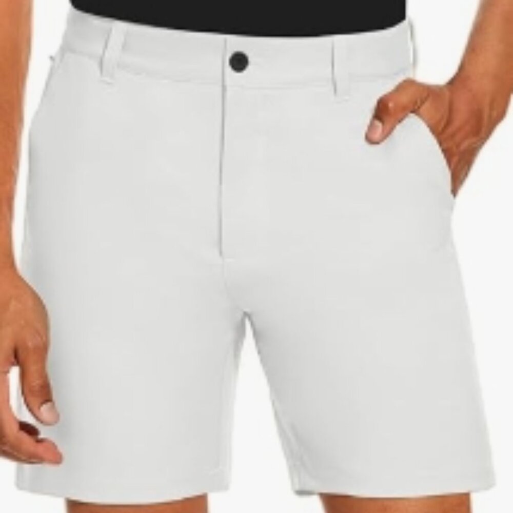 Runcati Mens Flat Front Shorts